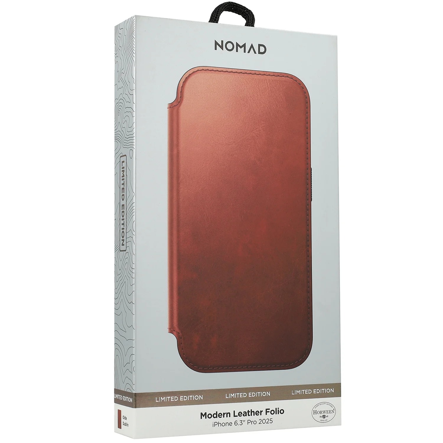 Handyhülle mit Klappe für iPhone 17 Pro, Nomad Modern Leather Folio Horween Series mit MagSafe, Braun - Image 14