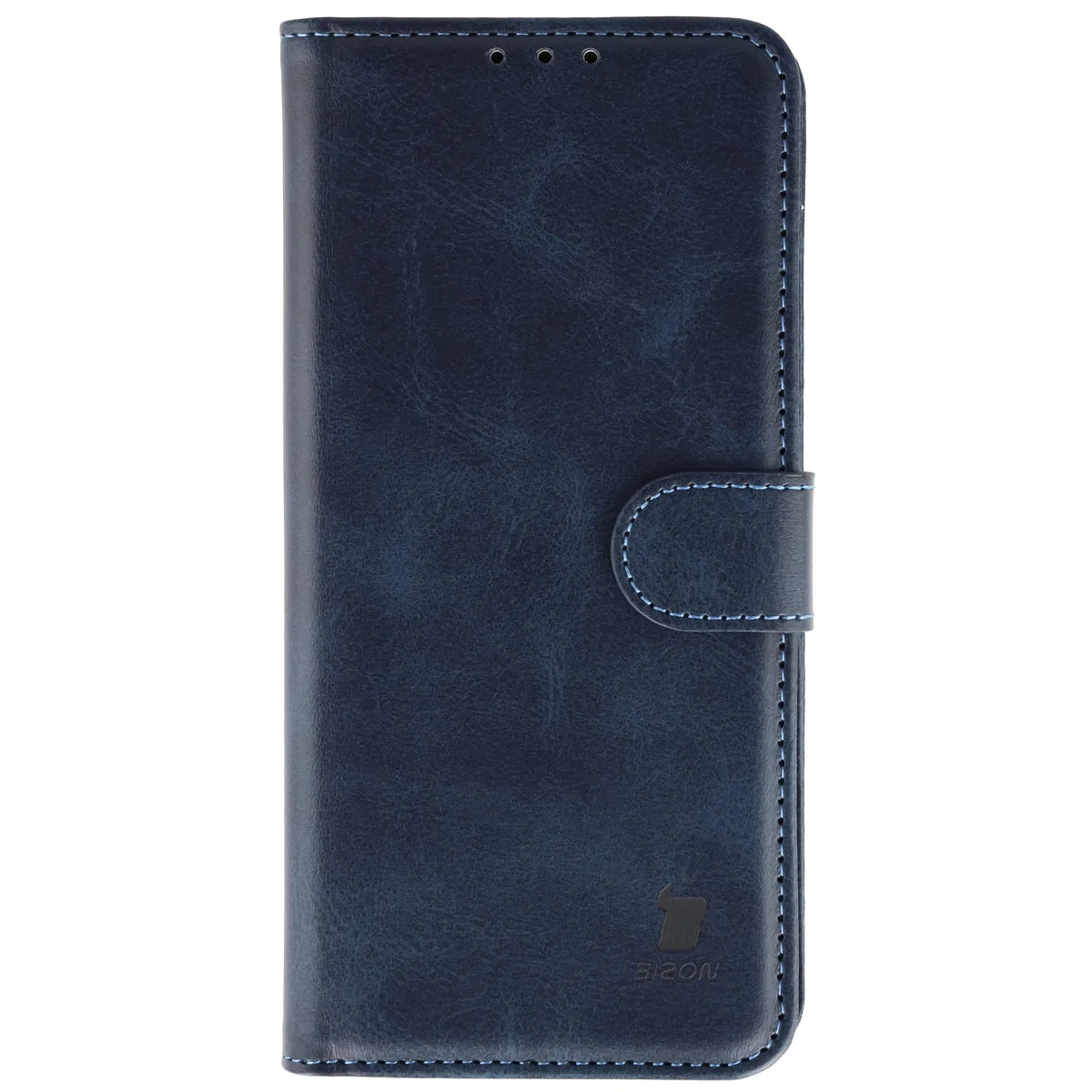 Handyhülle mit Klappe für Motorola Edge 50 Neo, Bizon Case Pocket, Dunkelblau - Image 2