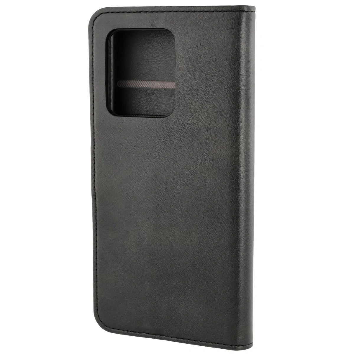 Handyhülle mit Klappe für Motorola Edge 50 Neo, Bizon Case Pocket, Schwarz - Image 4