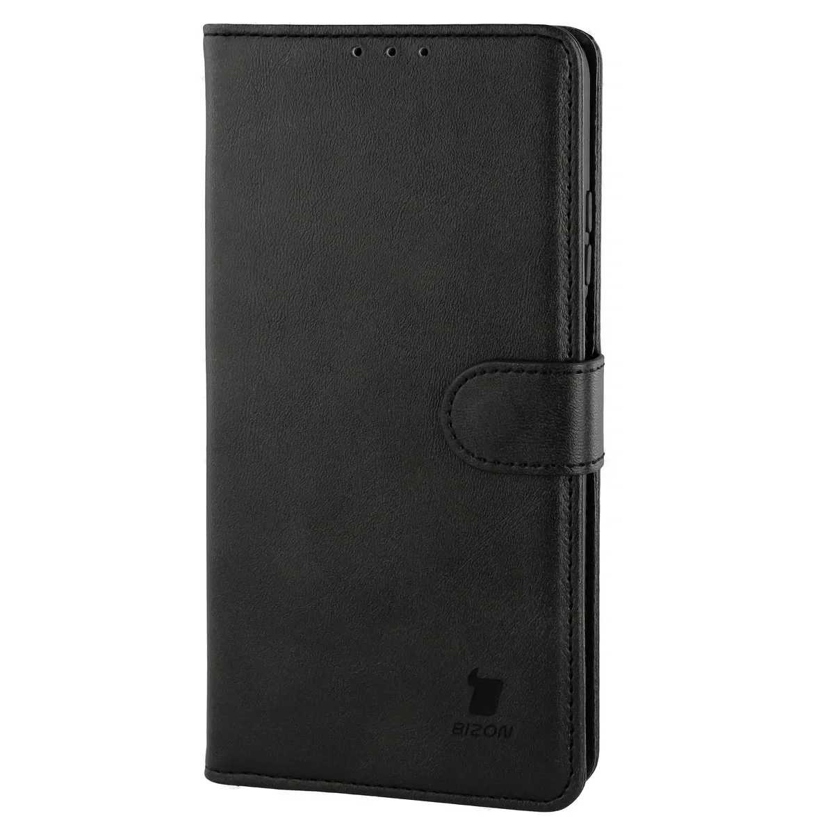 Handyhülle mit Klappe für Motorola Moto G57 Power / G67 Power, Bizon Case Pocket, Schwarz - Image 3