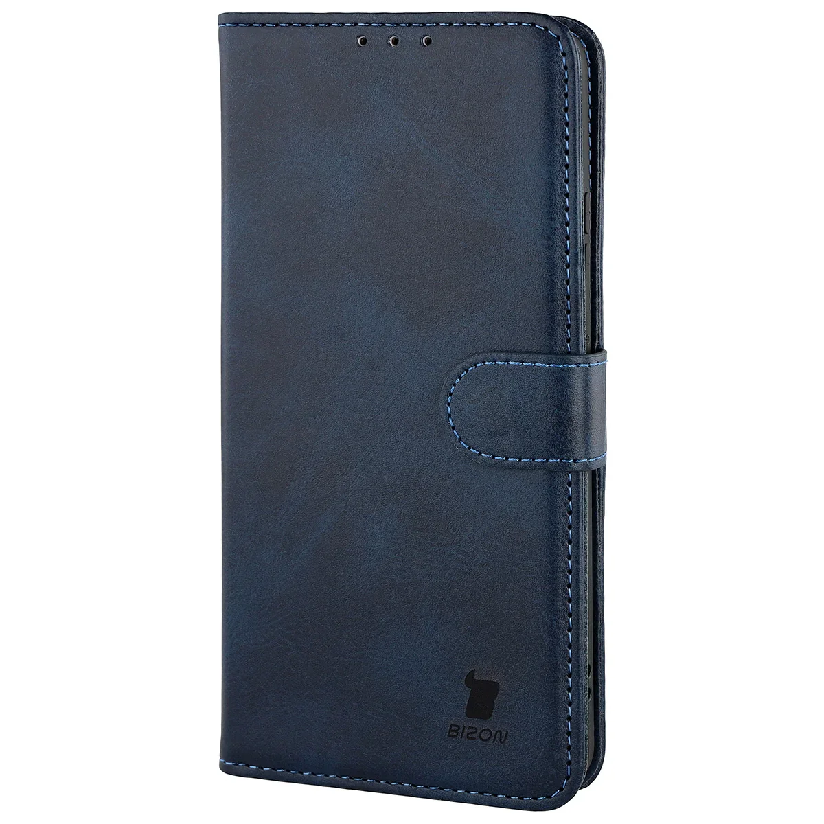 Handyhülle mit Klappe für Motorola Moto G86 5G, Bizon Case Pocket, Dunkelblau - Image 3