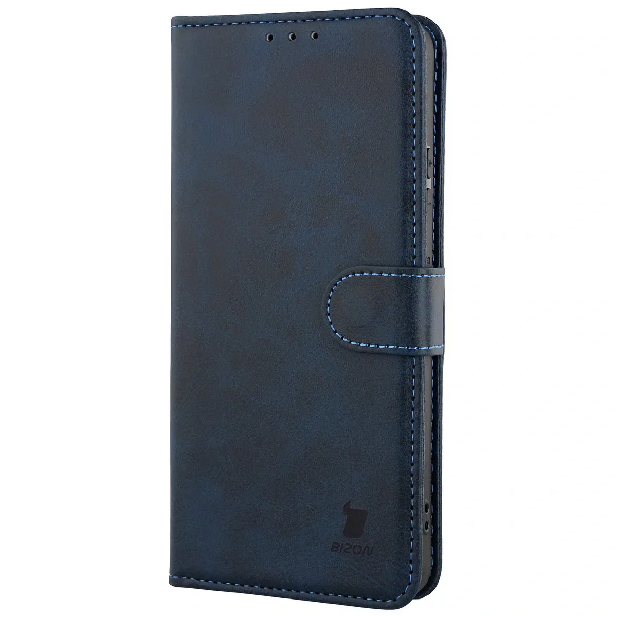 Handyhülle mit Klappe für Motorola Moto G86 Power 5G, Bizon Case Pocket, Dunkelblau - Image 3