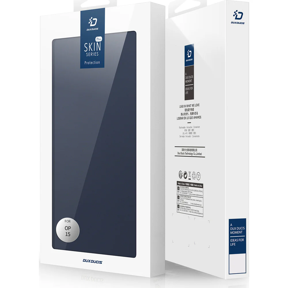 Handyhülle mit Klappe für OnePlus 15, Dux Ducis Skin Pro, Blau - Image 10