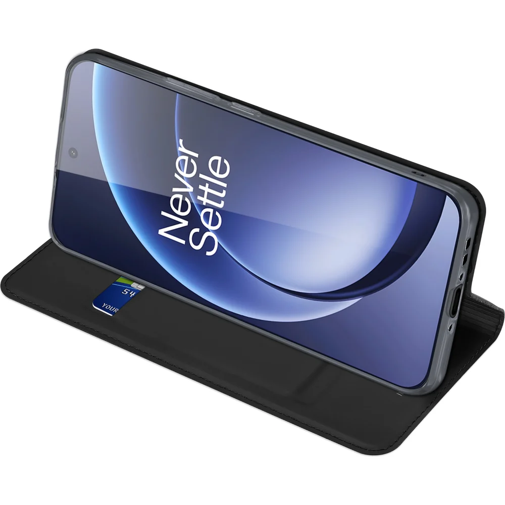 Handyhülle mit Klappe für OnePlus 15, Dux Ducis Skin Pro, Schwarz - Image 5