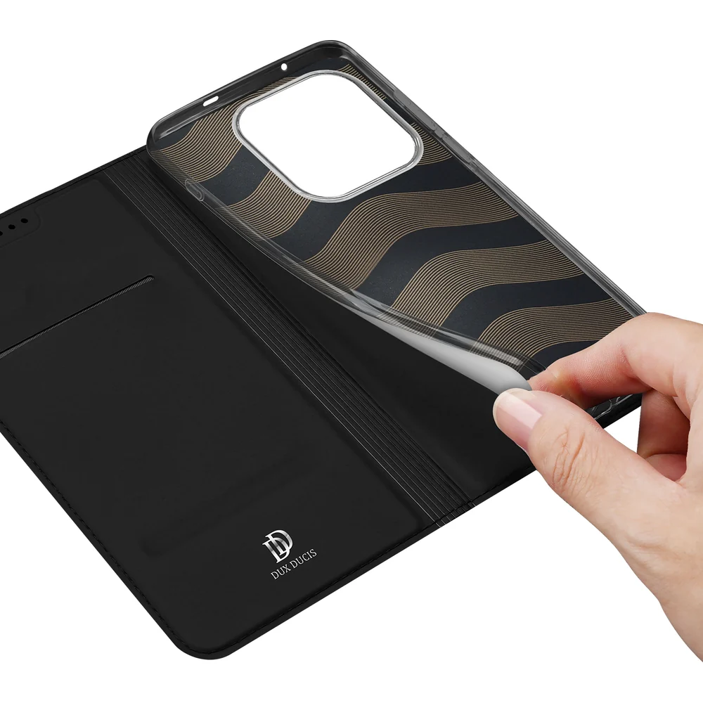 Handyhülle mit Klappe für OnePlus 15, Dux Ducis Skin Pro, Schwarz - Image 8
