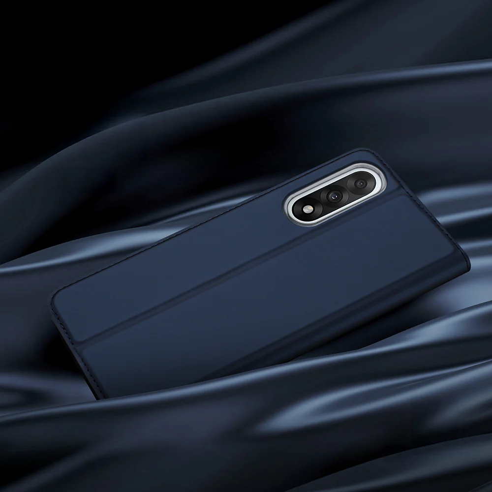 Handyhülle mit Klappe für OnePlus Nord 5, Dux Ducis Skin Pro, Dunkelblau - Image 10