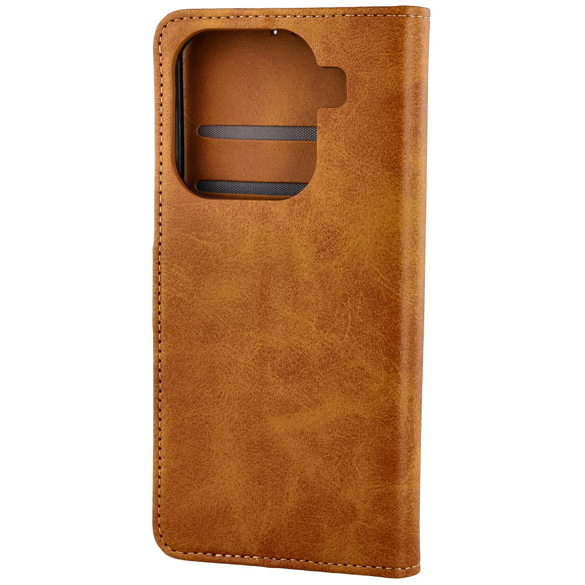 Handyhülle mit Klappe für Oppo Find X9 Pro, Bizon Case Pocket, Braun - Image 4