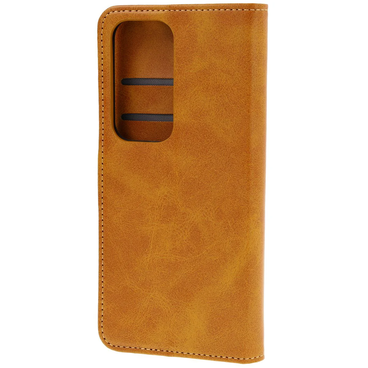 Handyhülle mit Klappe für Oppo Reno 12, Bizon Case Pocket, Braun - Image 4
