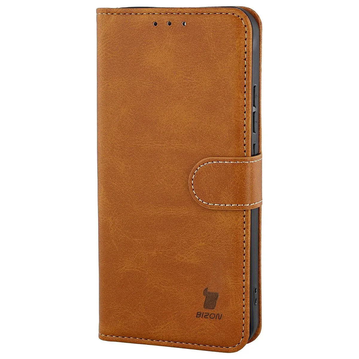 Handyhülle mit Klappe für Oppo Reno 15 F / FS, Bizon Case Pocket, Braun - Image 3