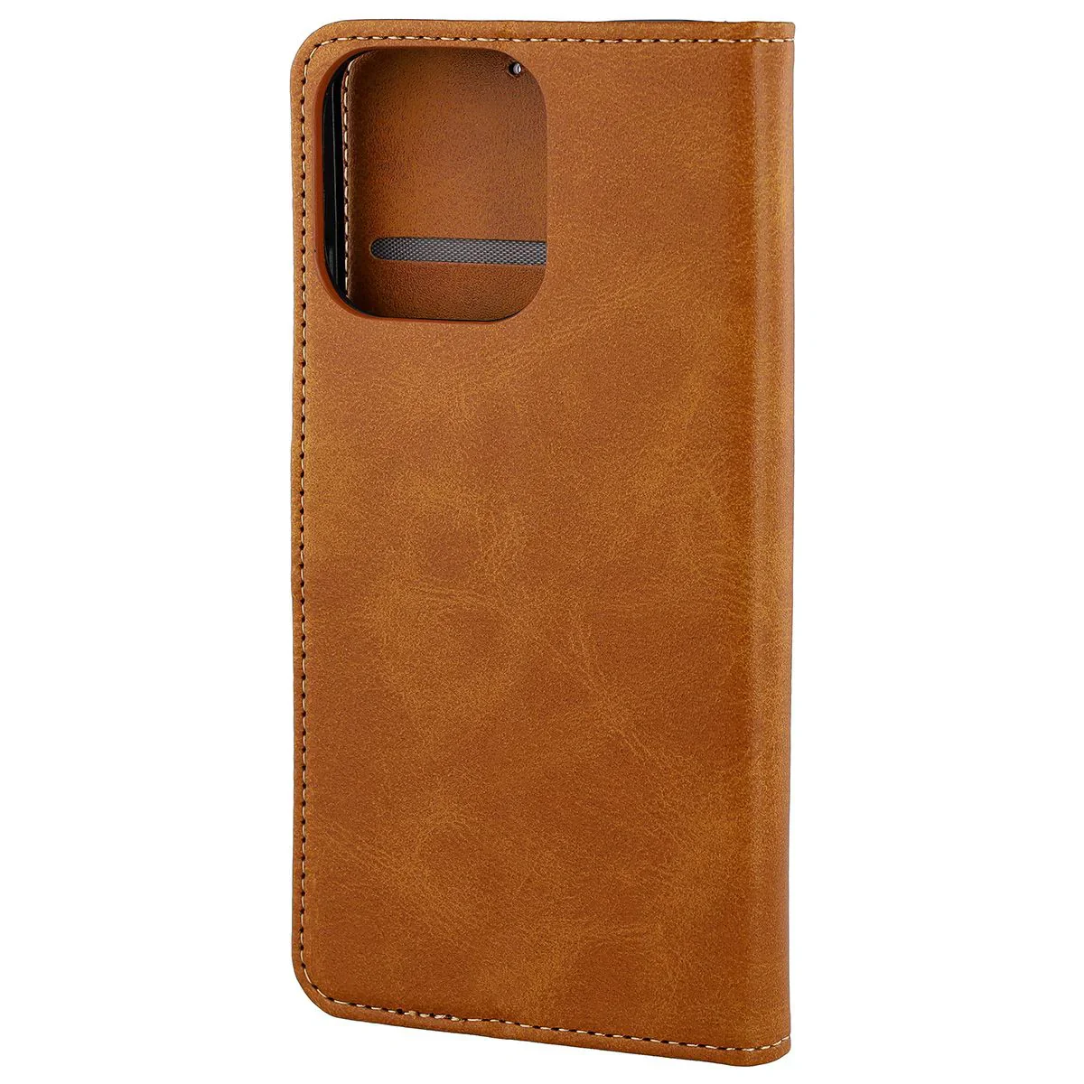 Handyhülle mit Klappe für Oppo Reno 15 F / FS, Bizon Case Pocket, Braun - Image 4