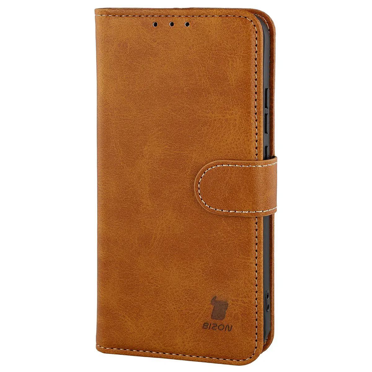 Handyhülle mit Klappe für Oppo Reno 15 Pro, Bizon Case Pocket, Braun - Image 3