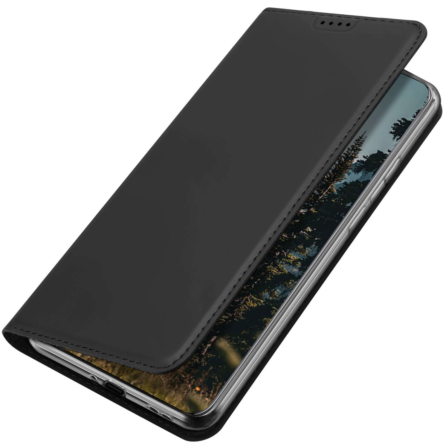 Handyhülle mit Klappe für OPPO Reno13 Pro, Dux Ducis Skin Pro, Schwarz - Image 5