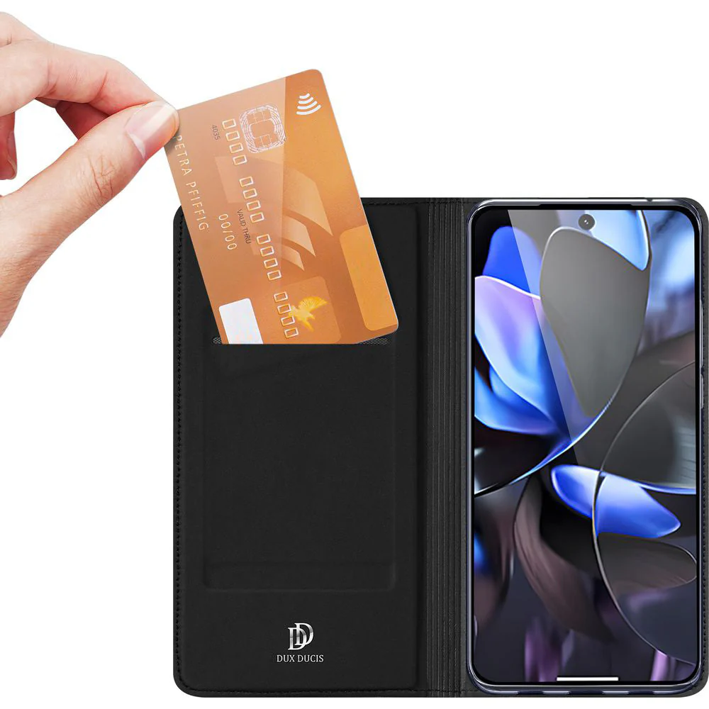 Handyhülle mit Klappe für Google Pixel 10 Pro / 10, Dux Ducis Skin Pro, Schwarz - Image 11