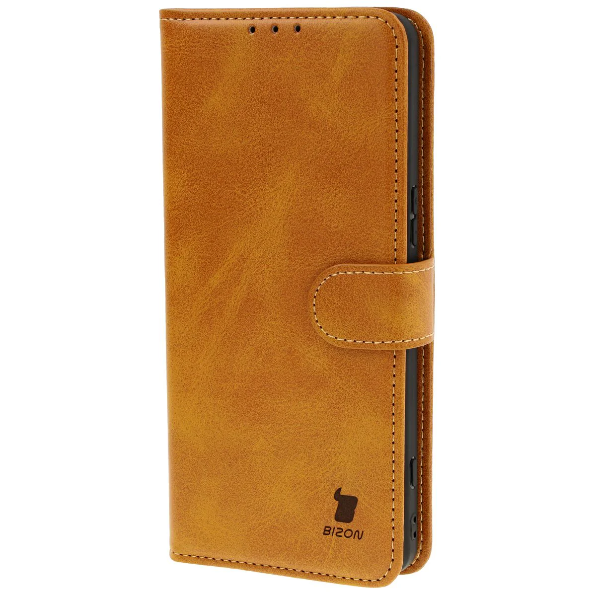 Handyhülle mit Klappe für Sony Xperia 1 VI, Bizon Case Pocket, Braun - Image 3