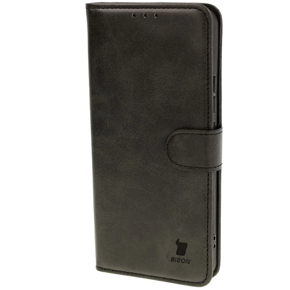 Handyhülle mit Klappe für Xiaomi 14T, Bizon Case Pocket, Schwarz - Image 3