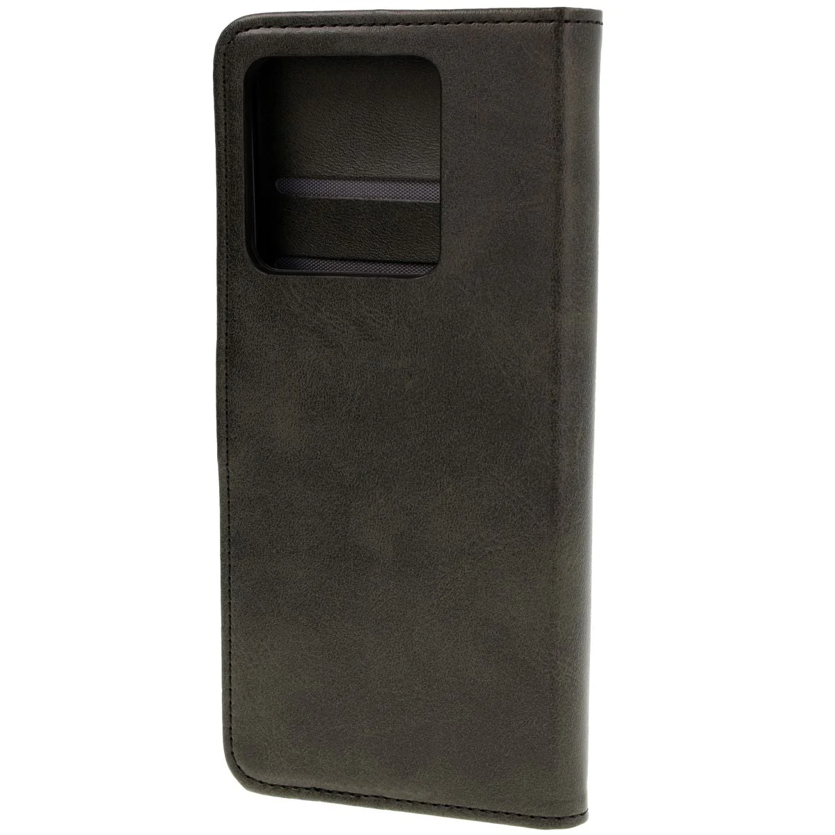 Handyhülle mit Klappe für Xiaomi 14T, Bizon Case Pocket, Schwarz - Image 4