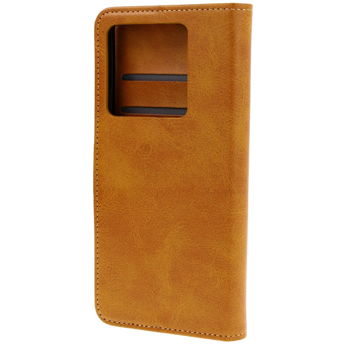 Handyhülle mit Klappe für Xiaomi 14T Pro, Bizon Case Pocket, Braun - Image 4