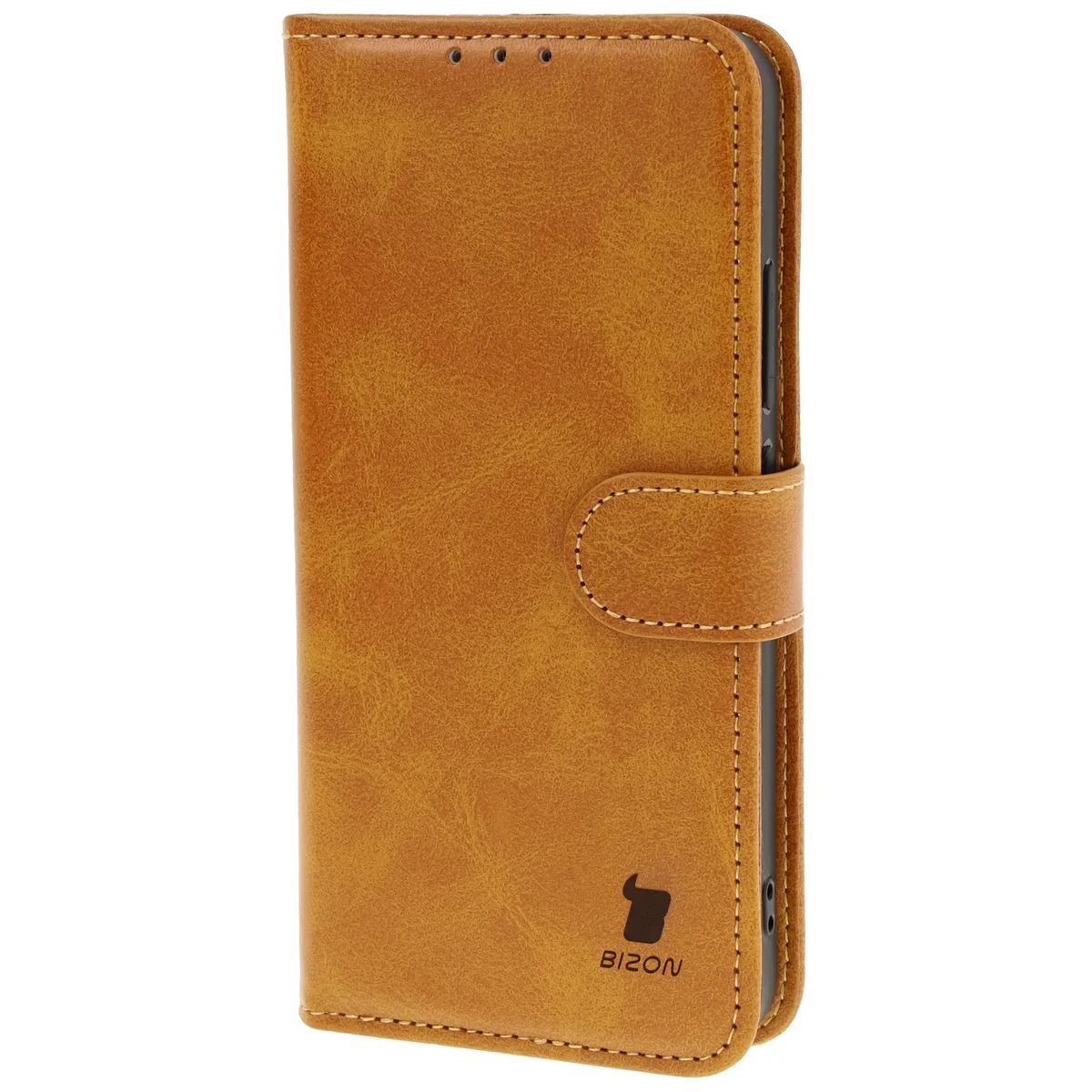 Handyhülle mit Klappe für Xiaomi 15, Bizon Case Pocket, Braun - Image 3
