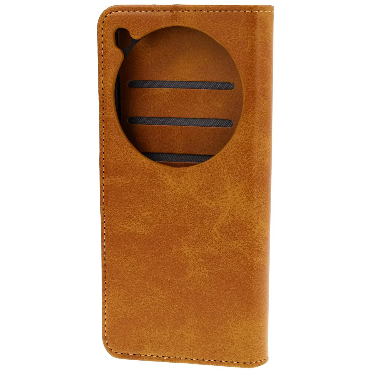 Handyhülle mit Klappe für Xiaomi 15 Ultra, Bizon Case Pocket, Braun - Image 4