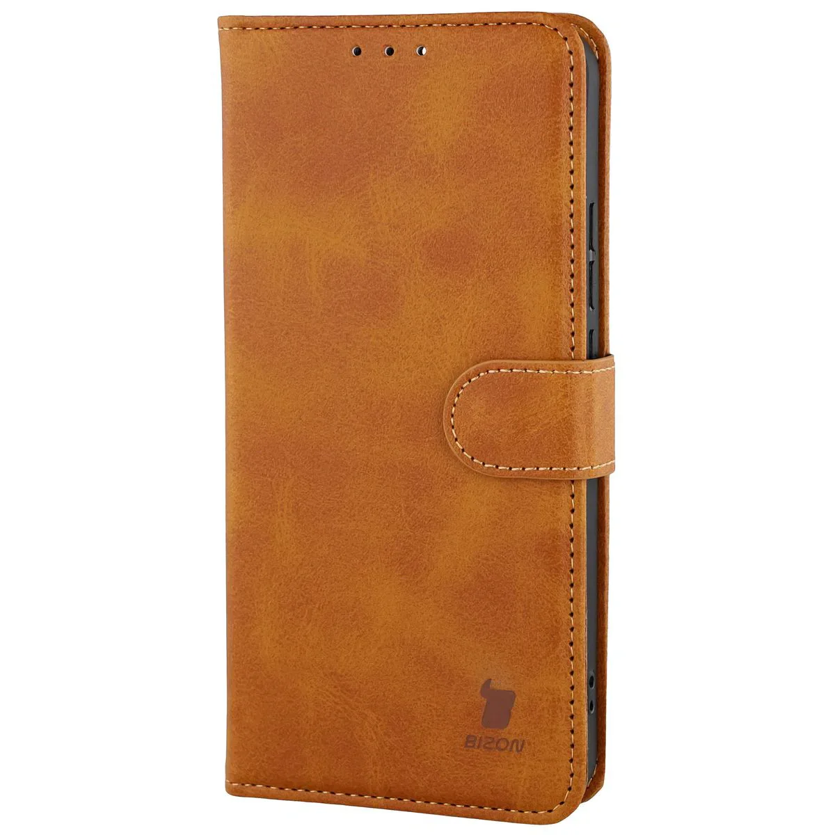 Handyhülle mit Klappe für Xiaomi 15T, Bizon Case Pocket, Braun - Image 3