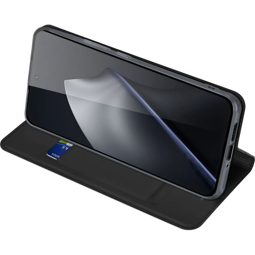 Handyhülle mit Klappe für Xiaomi 15T, Dux Ducis Skin Pro, Schwarz - Image 6