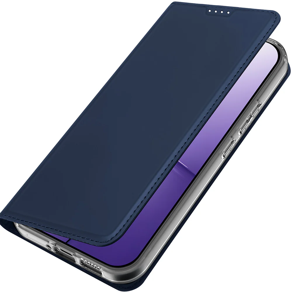 Handyhülle mit Klappe für Xiaomi 17, Dux Ducis Skin Pro, Dunkelblau - Image 4