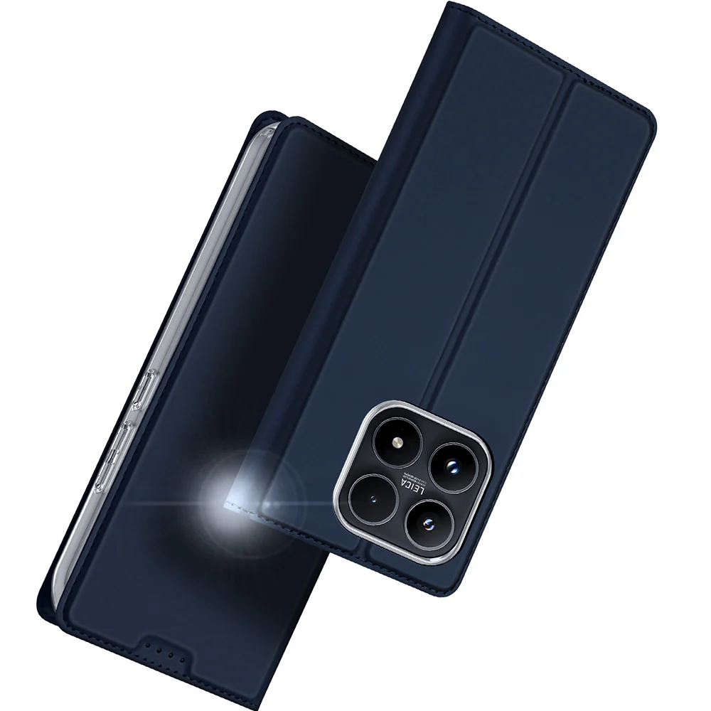 Handyhülle mit Klappe für Xiaomi 17, Dux Ducis Skin Pro, Dunkelblau - Image 8