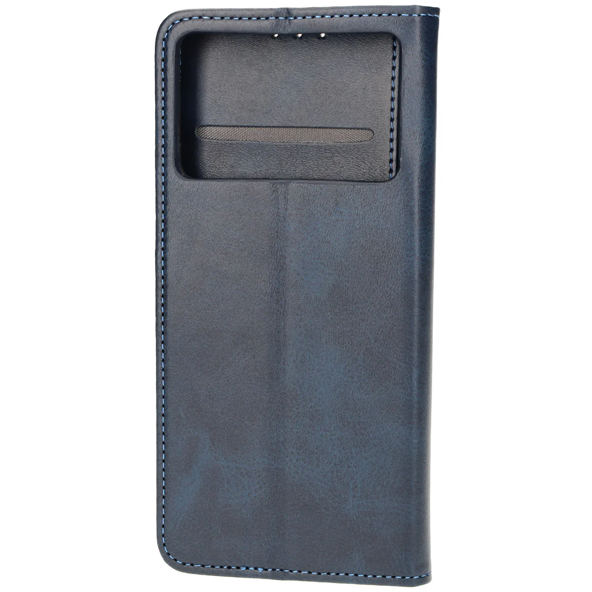 Handyhülle mit Klappe für Xiaomi Poco F6 Pro, Bizon Case Pocket, Dunkelblau - Image 4