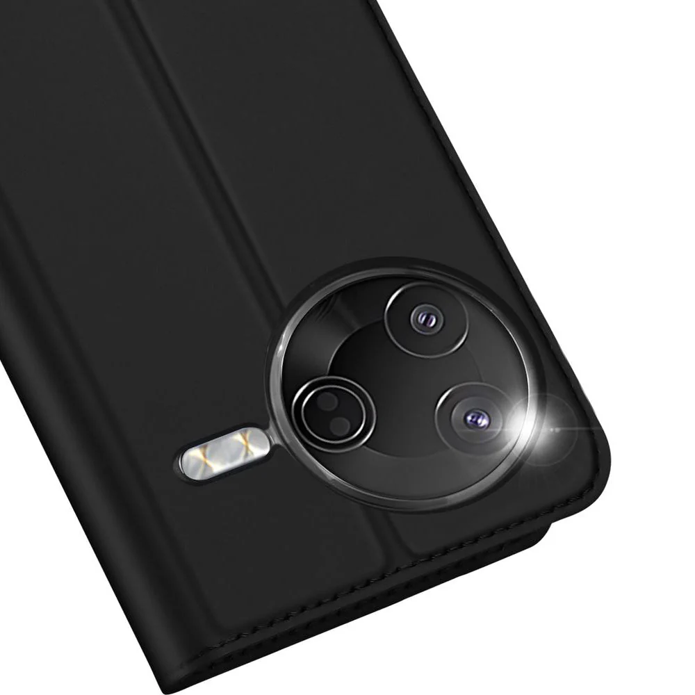 Handyhülle mit Klappe für Xiaomi POCO F7 Pro, Dux Ducis Skin Pro, Schwarz - Image 7
