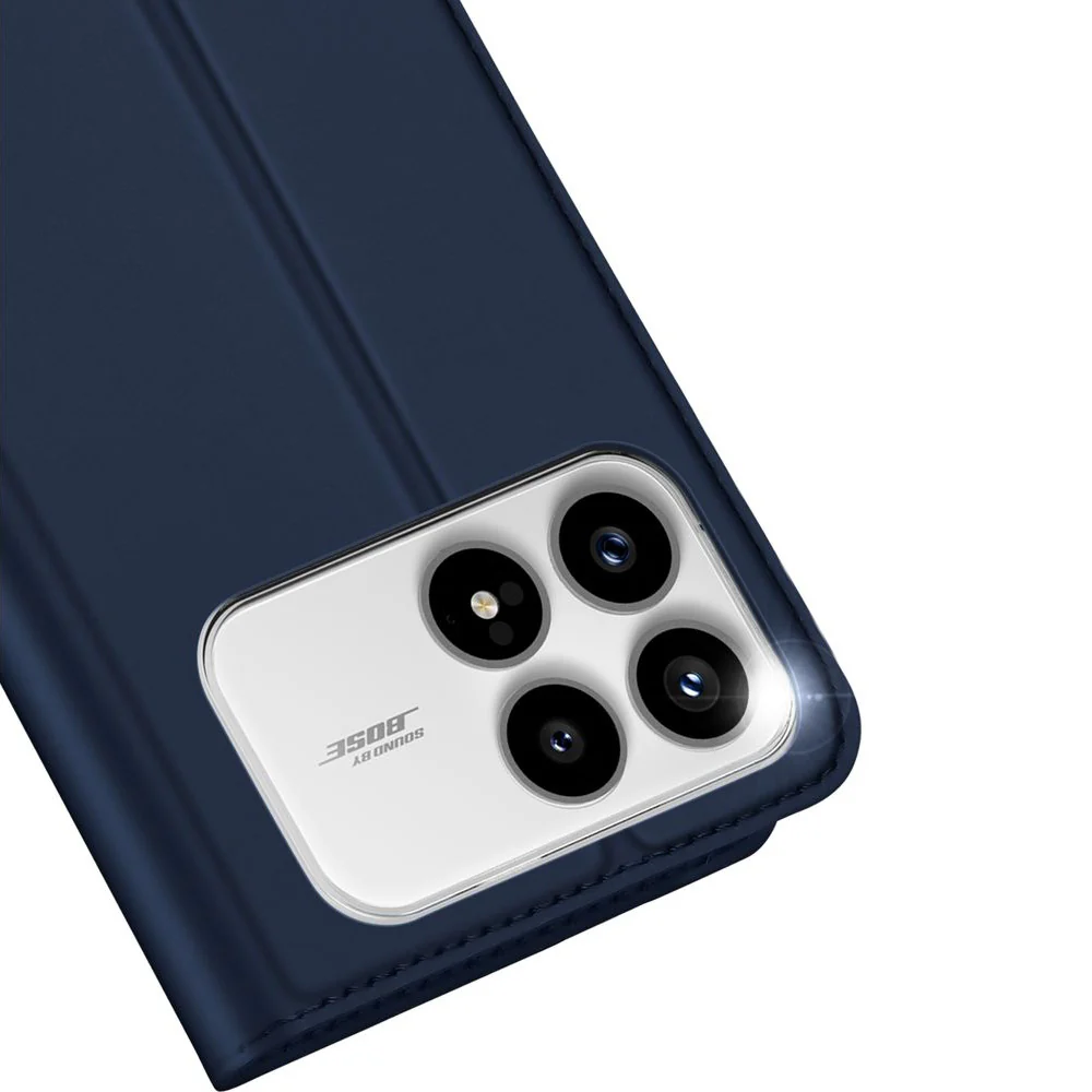 Handyhülle mit Klappe für Xiaomi POCO F8 Pro, Dux Ducis Skin Pro, Dunkelblau - Image 7