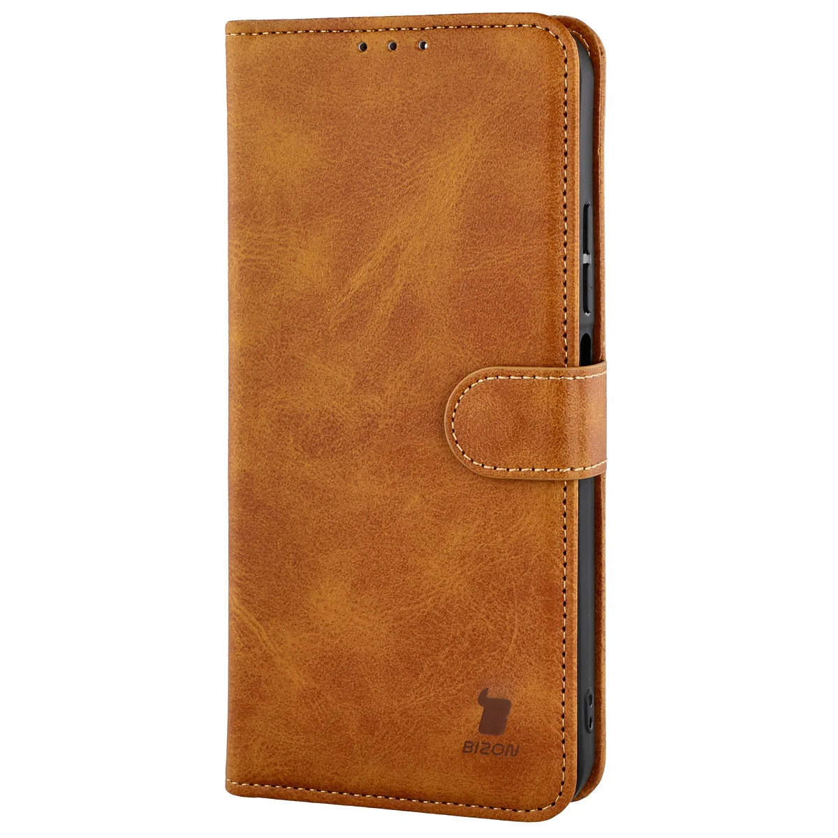 Handyhülle mit Klappe für Xiaomi Redmi 15C 4G/5G / Poco C85, Bizon Case Pocket, Braun - Image 3