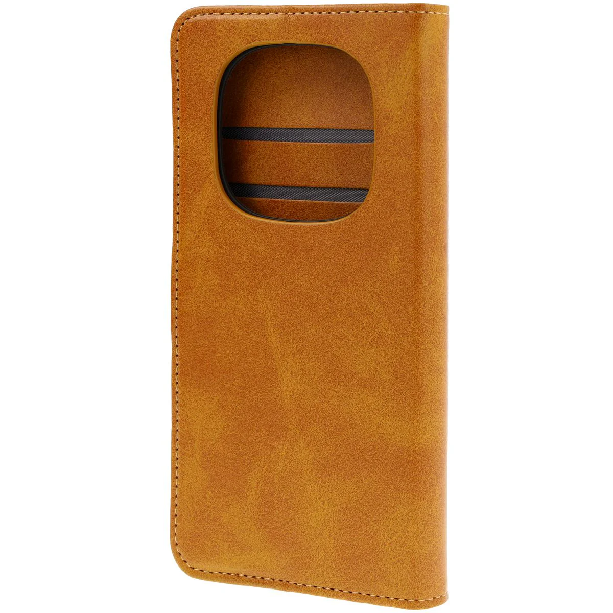 Handyhülle mit Klappe für Xiaomi Redmi Note 14 Pro 5G / Poco X7, Bizon Case Pocket, Braun - Image 4