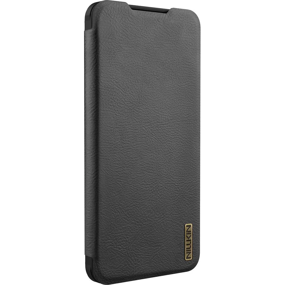 Handyhülle mit Klappe und Kameraschutz für Galaxy S25 Edge, Nillkin Qin Pro, Schwarz - Image 4