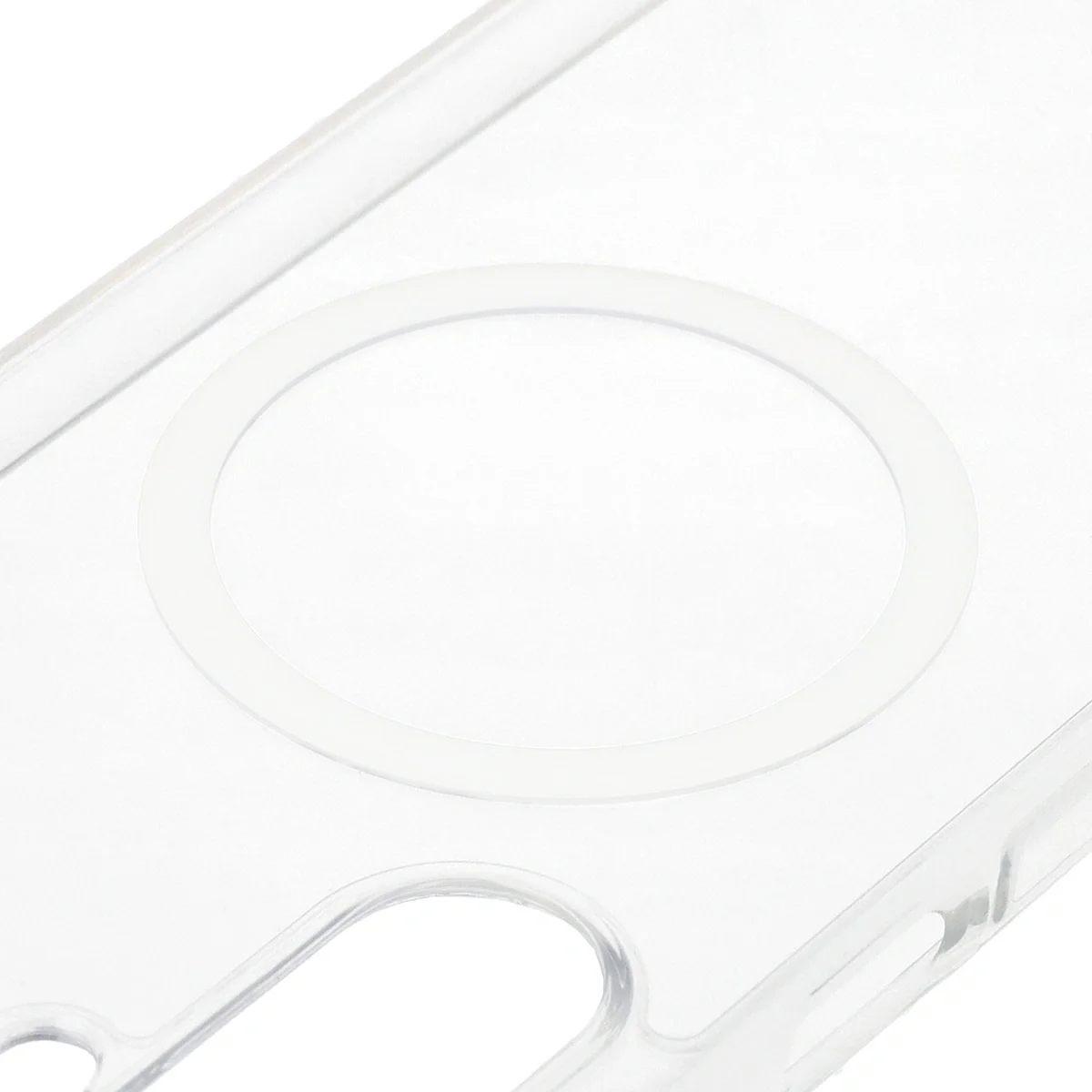 Handyhülle mit Magnetring für Galaxy A17 5G, Bizon Case CrystalO, Transparent - Image 3