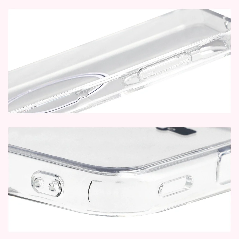 Handyhülle mit Magnetring für Galaxy A17 5G, Bizon Case CrystalO, Transparent - Image 5