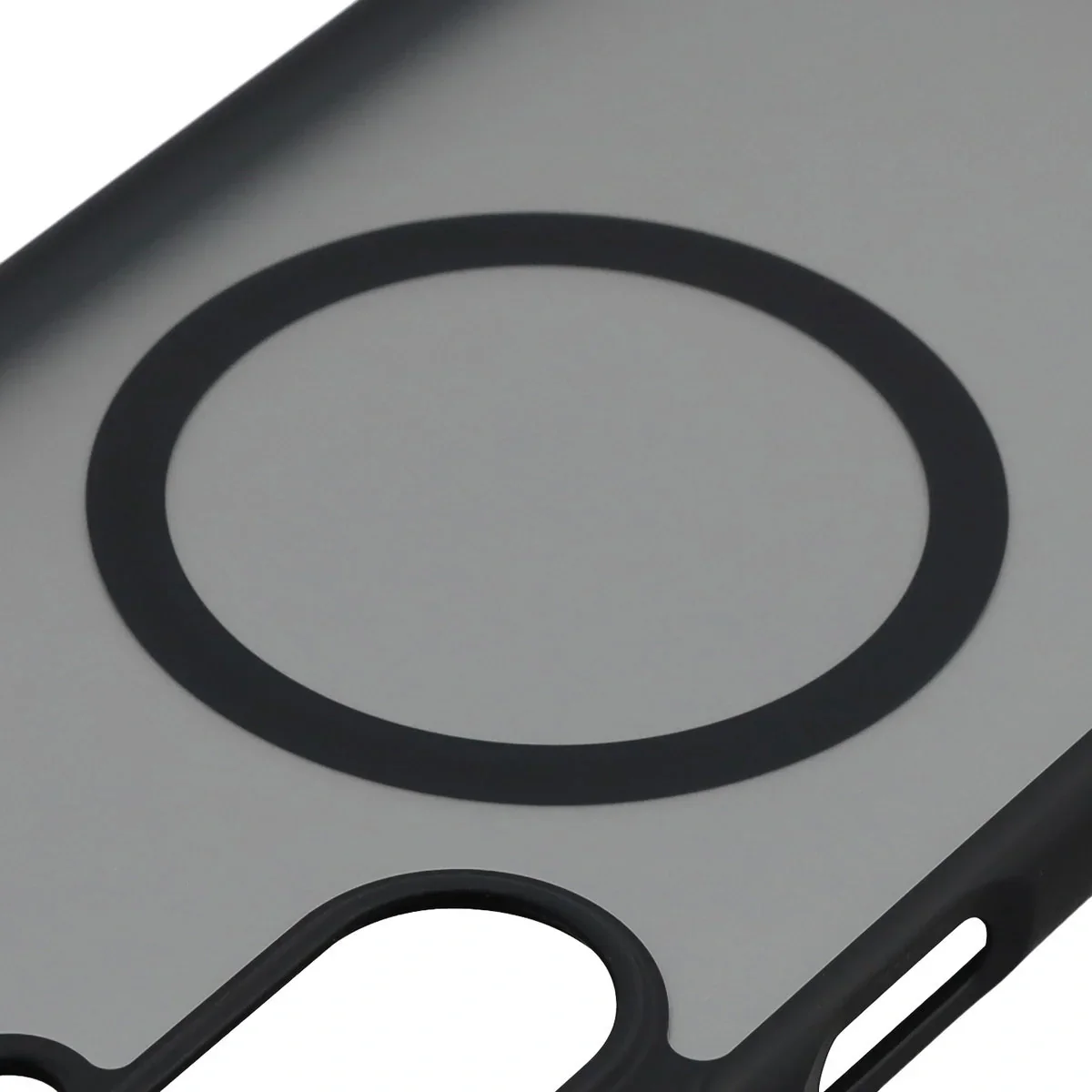 Handyhülle mit Magnetring für Galaxy A17 5G, Bizon Case MatteO, Getönt-Schwarz - Image 3