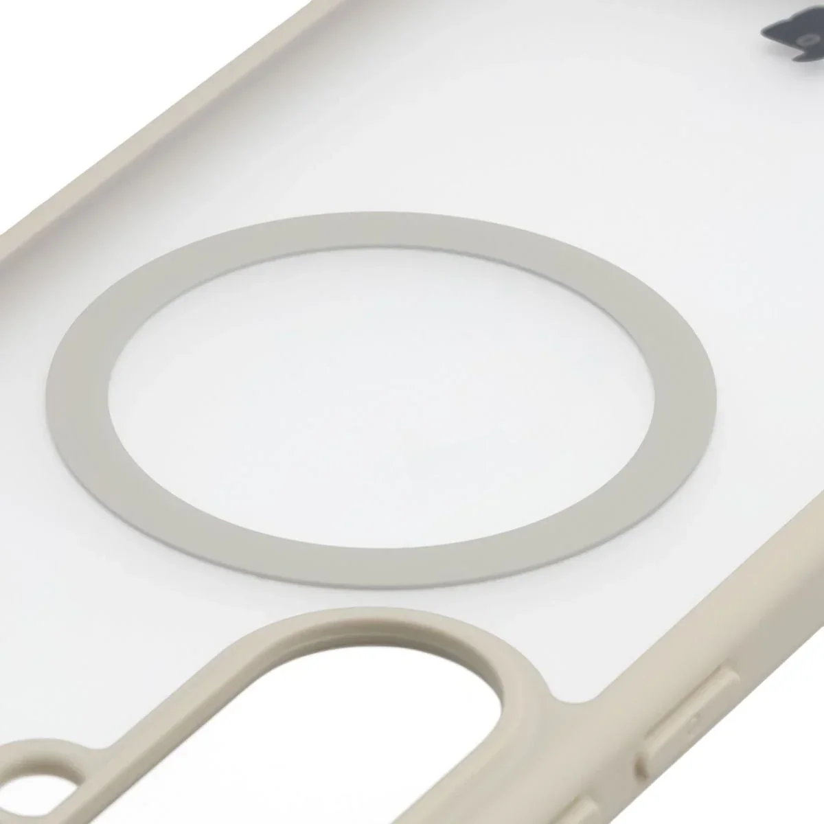 Handyhülle mit Magnetring für Galaxy A37 5G / A36 5G, Bizon Case MatteO, Getönt-Beige - Image 3