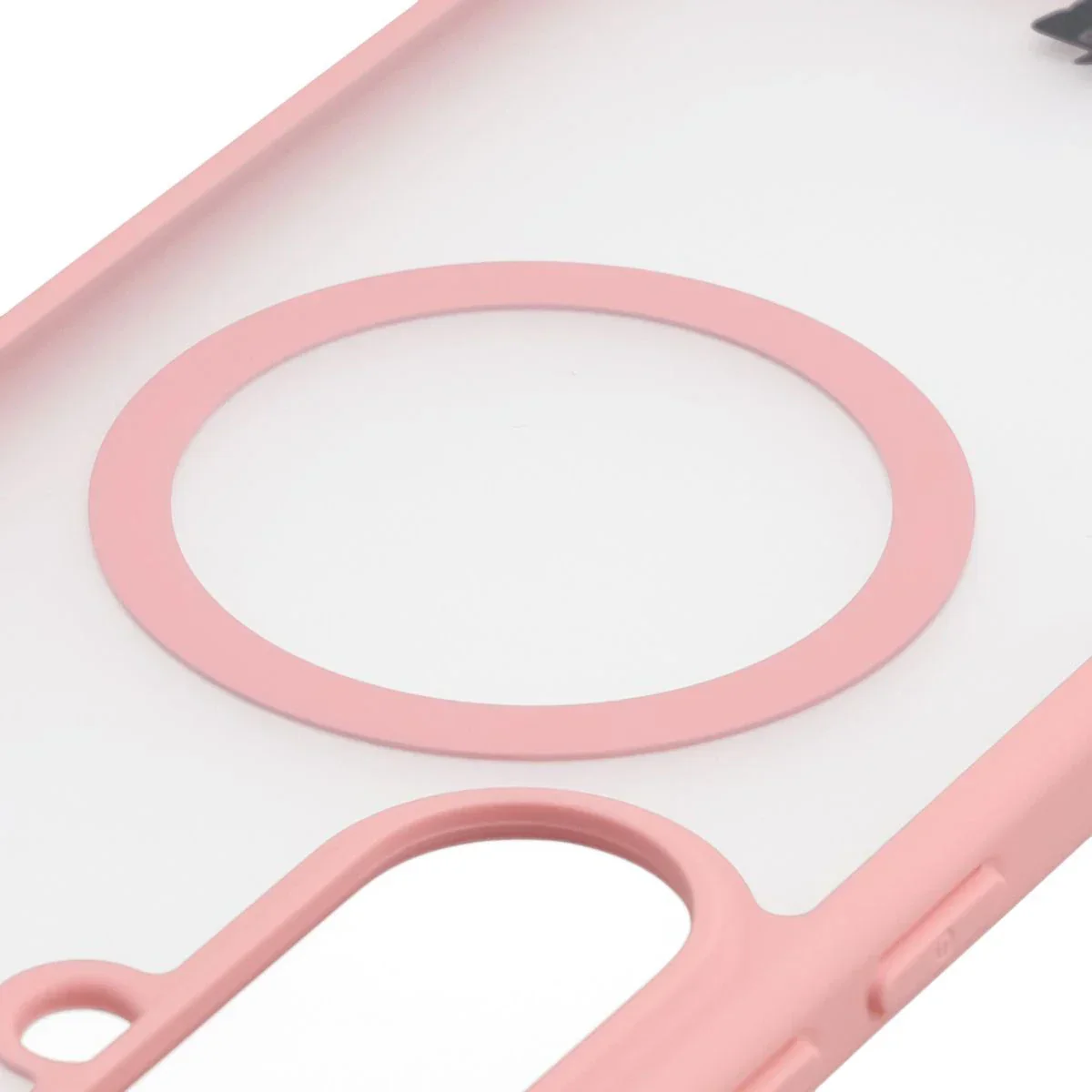 Handyhülle mit Magnetring für Galaxy A37 5G / A36 5G, Bizon Case MatteO, Getönt-Hellrosa - Image 3