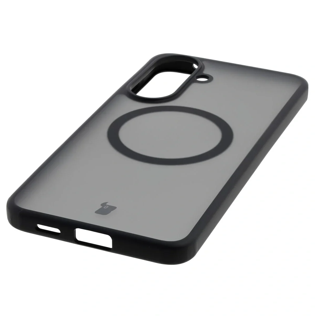 Handyhülle mit Magnetring für Galaxy A57 5G, Bizon Case MatteO, Getönt-Schwarz - Image 6