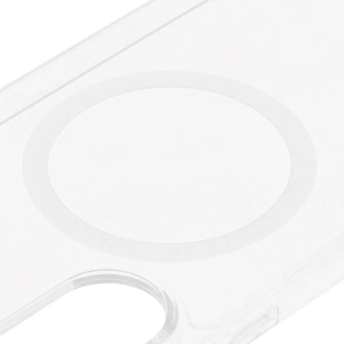 Handyhülle mit Magnetring für Galaxy S25 Edge, Bizon Case CrystalO, Transparent - Image 3