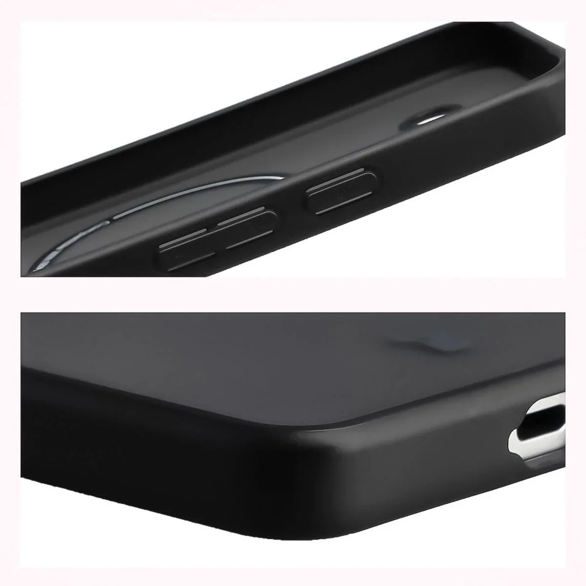 Handyhülle mit Magnetring für Galaxy S26 Ultra, Bizon Case MatteO, Getönt-Schwarz - Image 5