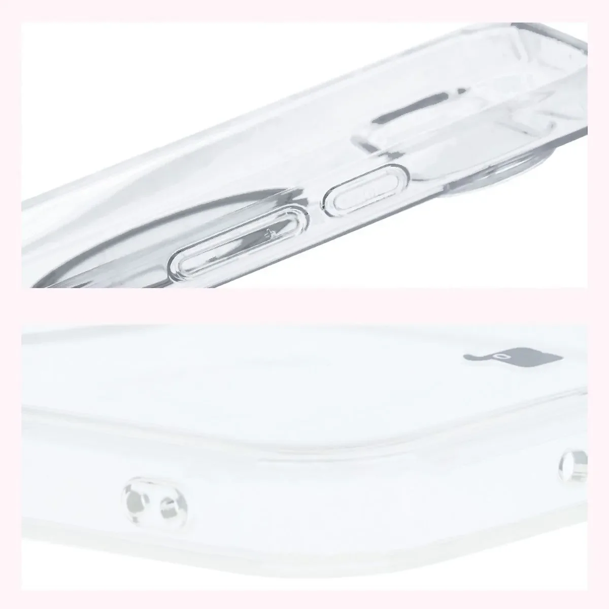 Handyhülle mit Magnetring für Google Pixel 9 / 9 Pro, Bizon Case CrystalO, Transparent - Image 5