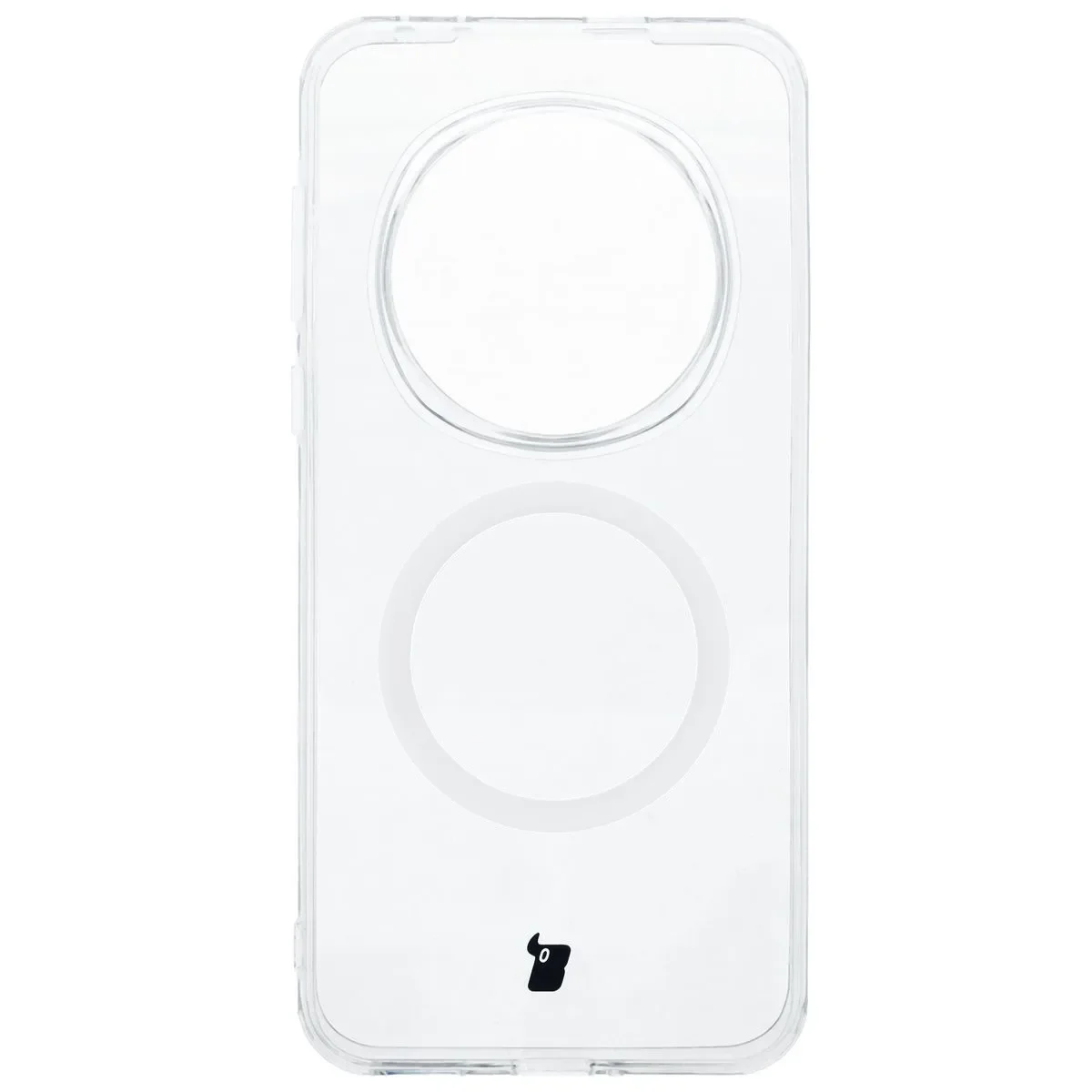 Handyhülle mit Magnetring für Honor Magic7 Pro, Bizon Case CrystalO, Transparent - Image 2