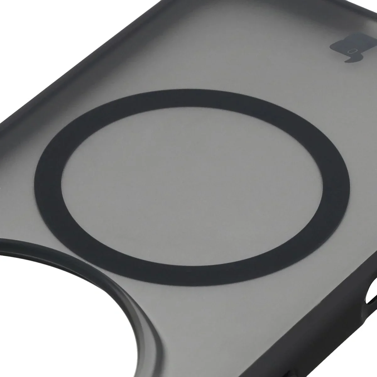 Handyhülle mit Magnetring für Honor Magic8 Pro, Bizon Case MatteO, Getönt-Schwarz - Image 3