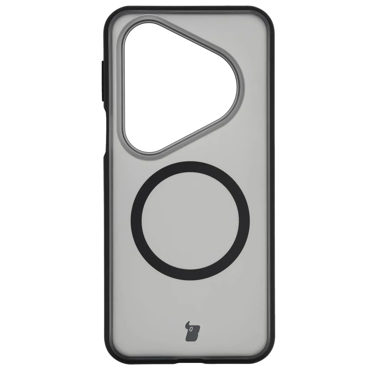 Handyhülle mit Magnetring für Huawei Pura 80 Ultra, Bizon Case MatteO, Getönt-Schwarz - Image 2