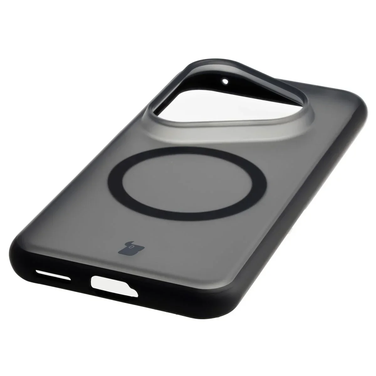 Handyhülle mit Magnetring für Huawei Pura 80 Ultra, Bizon Case MatteO, Getönt-Schwarz - Image 6