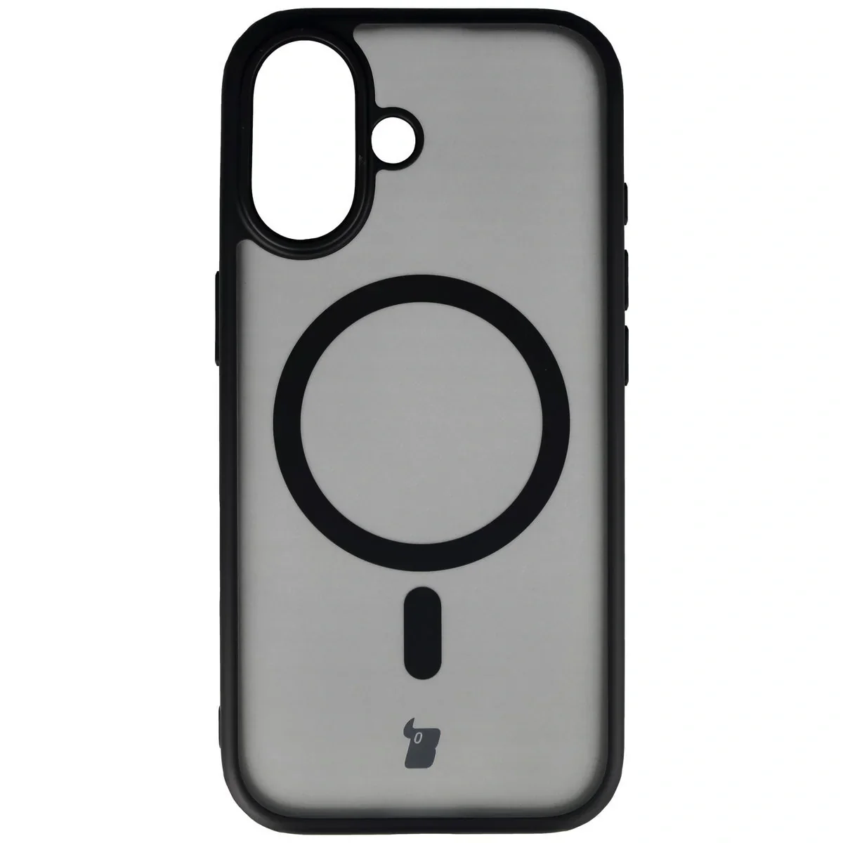 Handyhülle mit Magnetring für iPhone 17, Bizon Case MatteO, Getönt-Schwarz - Image 2