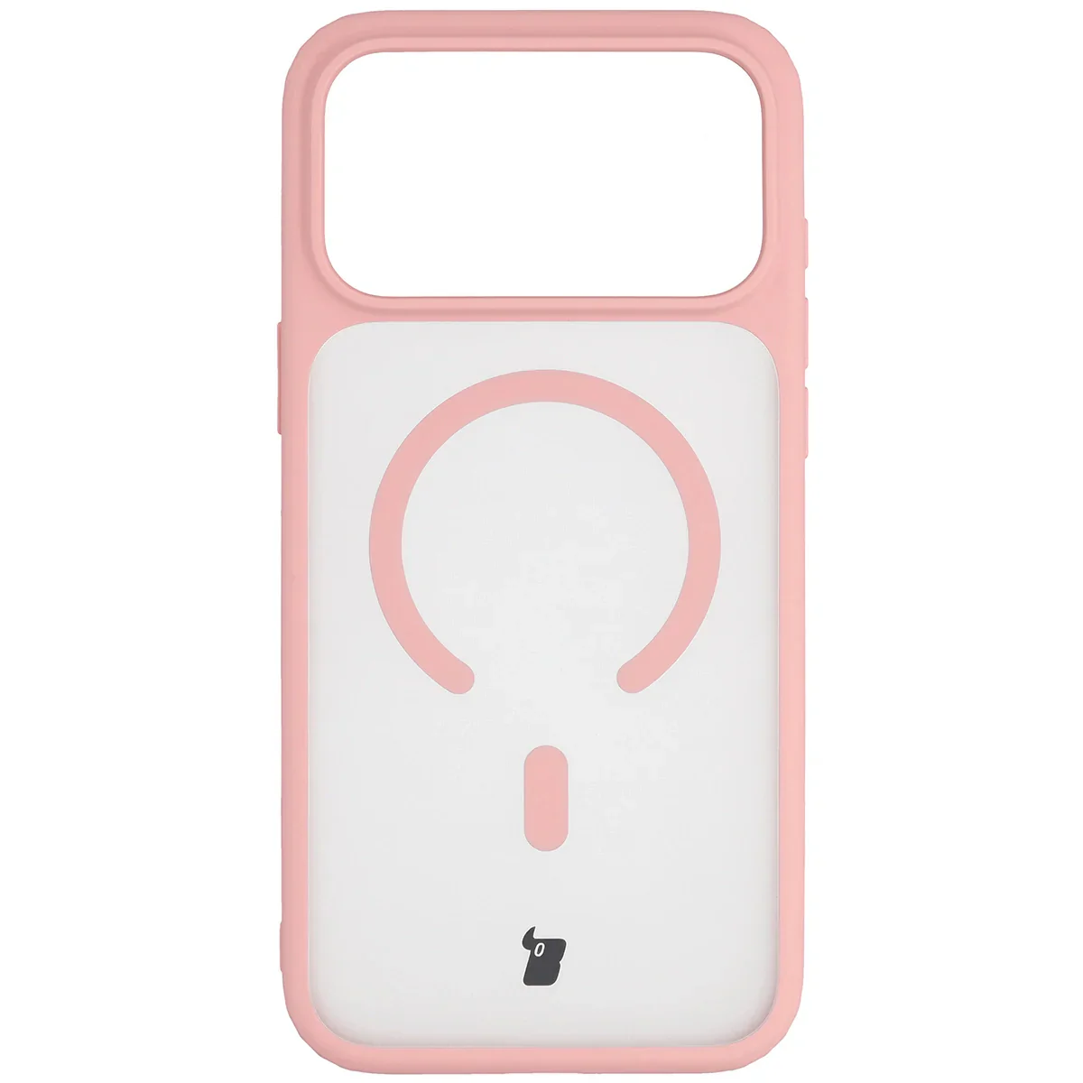 Handyhülle mit Magnetring für iPhone 17 Pro Max, Bizon Case MatteO, Getönt-Hellrosa - Image 2