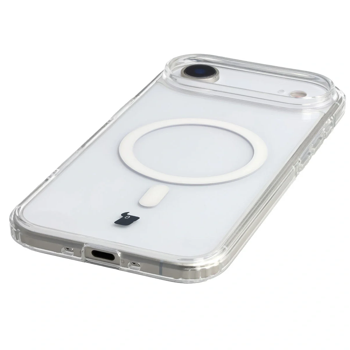 Handyhülle mit Magnetring für iPhone Air, Bizon Case CrystalO, Transparent - Image 6