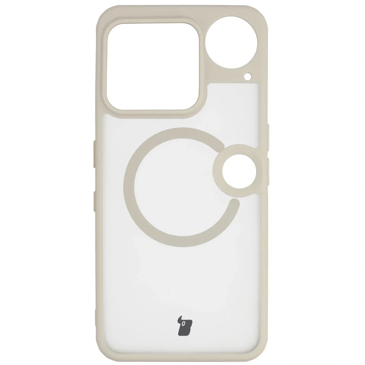Handyhülle mit Magnetring für Nothing Phone (3), Bizon Case MatteO, Getönt-Beige - Image 2